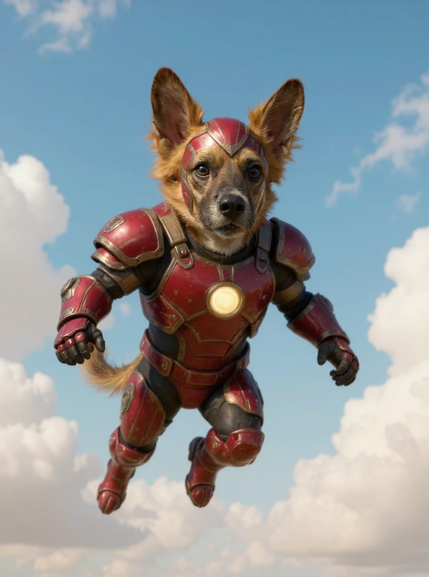 Doggo Iron Suit