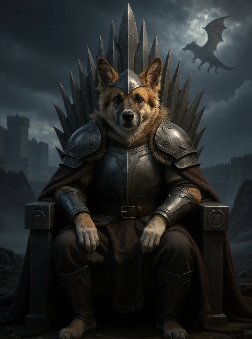 Doggo The Iron Throne