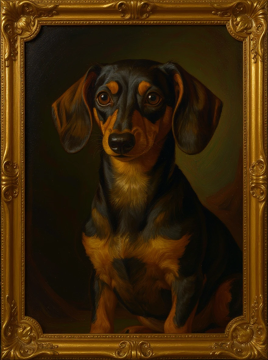 Baroque-Inspired Headshot