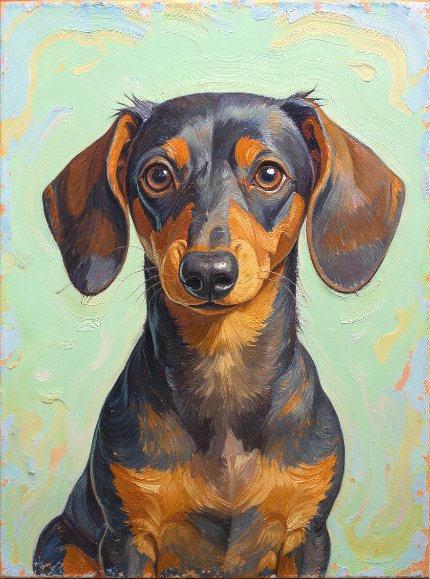 Impressionist Oil Headshot