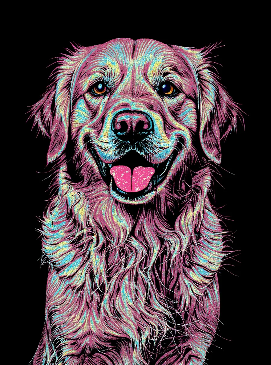 Neon Night Headshot