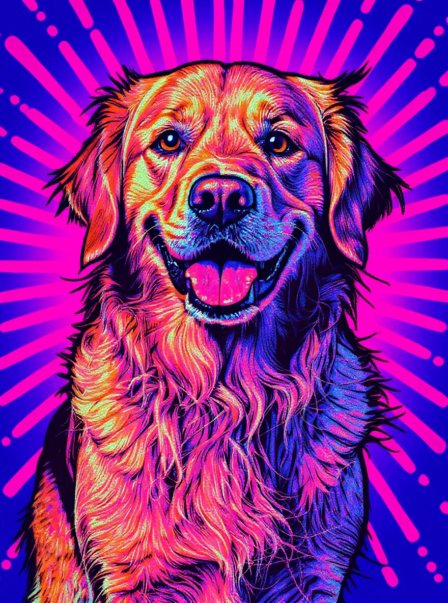 Neon Pink Headshot