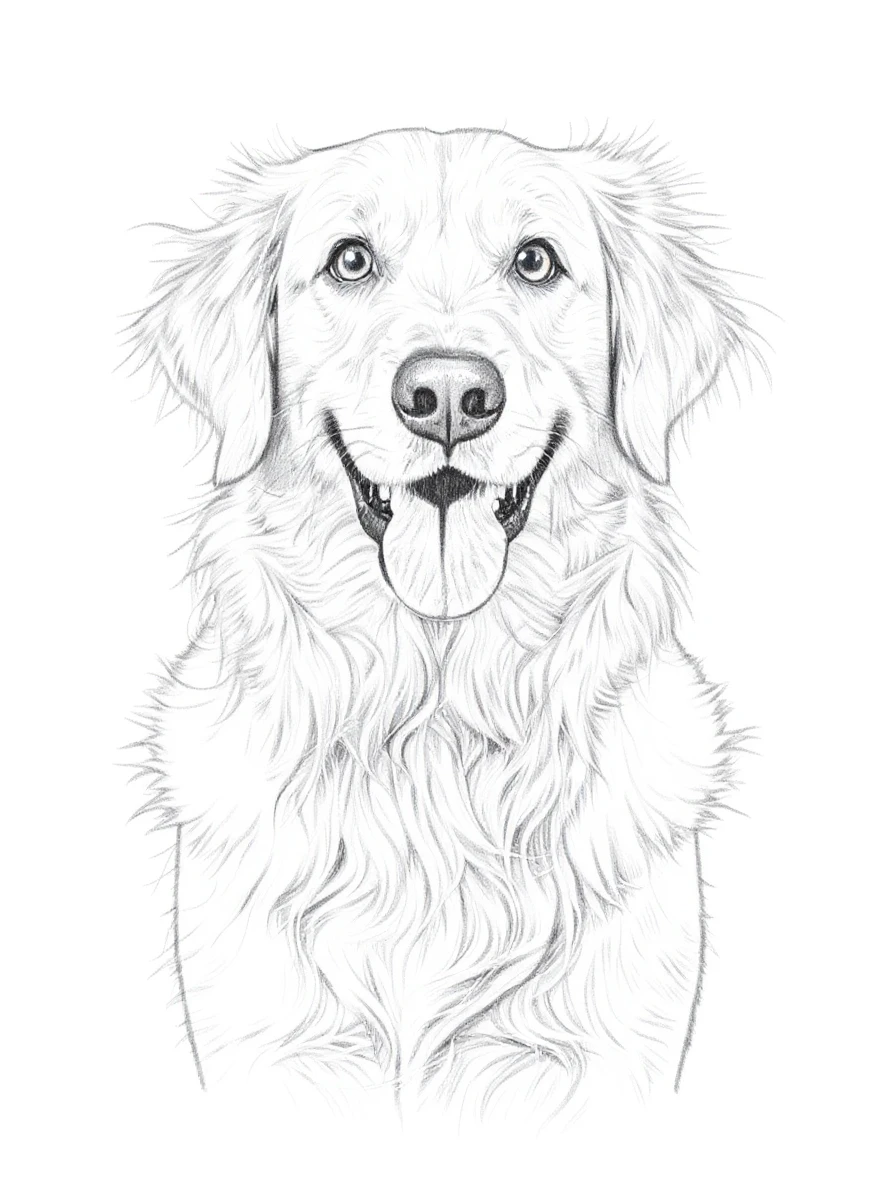 Minimalist Sketch Headshot